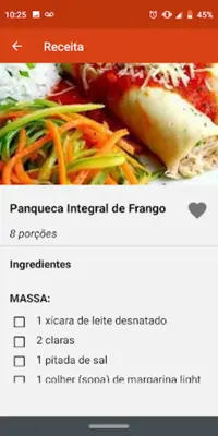 Receitas Fáceis android App screenshot 1