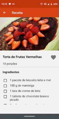 Receitas Fáceis android App screenshot 2