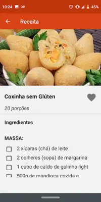 Receitas Fáceis android App screenshot 3